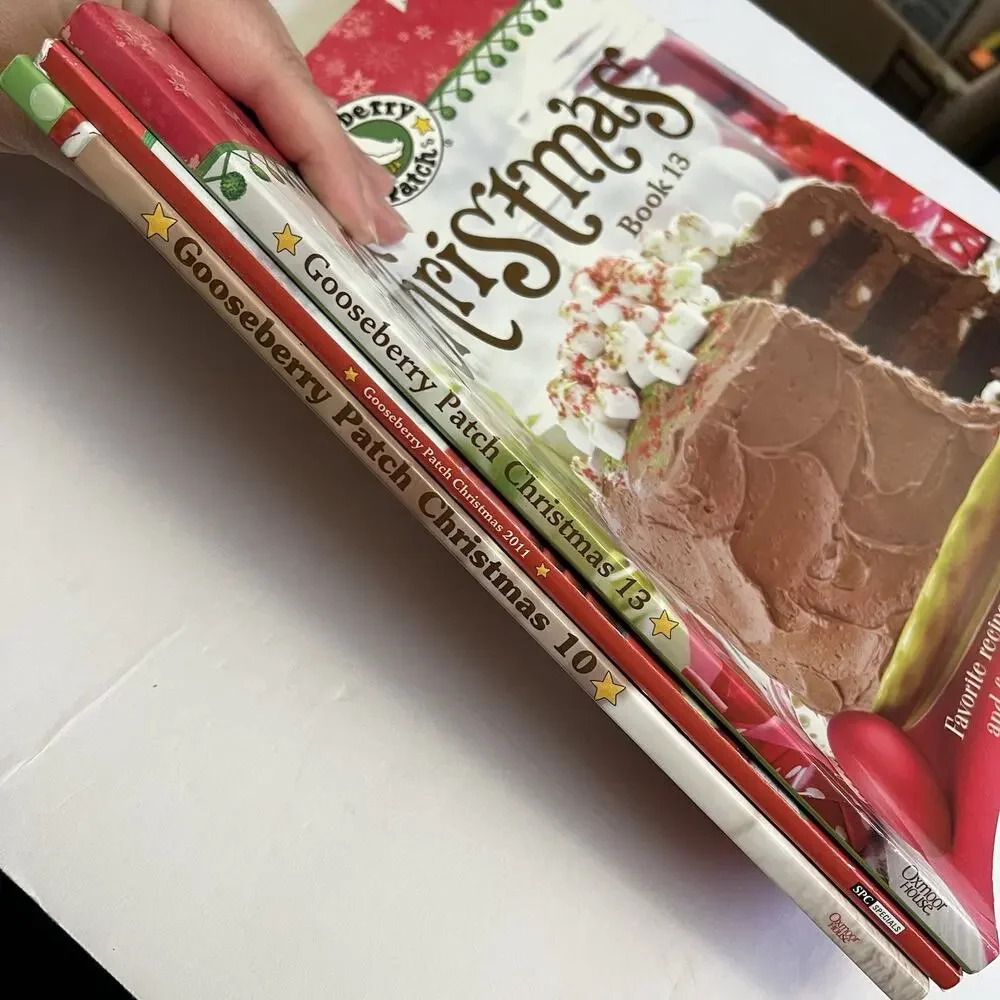 Set Christmas Gooseberry Patch Books Recipes Decorating Festive Projects